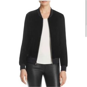 Ella Moss Velvet Bomber Jacket